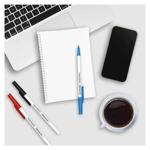 Paper Mate Kilometrico Ballpoint Pen Medium Blue Pack 10
