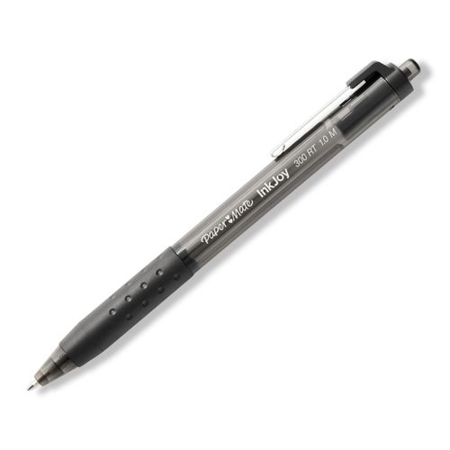 Paper Mate Inkjoy 300 Retractable Pen Medium Black Sold Each (12 per Box)