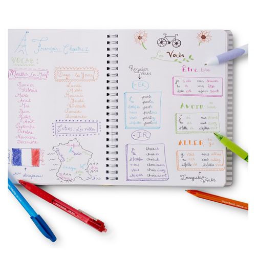 Paper Mate InkJoy 100ST Capped Ballpoint Pen Fashion Assorted - Pack of 10
