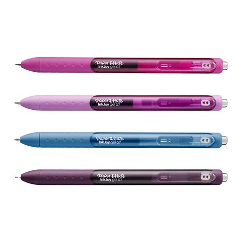 Paper Mate InkJoy Gel Pens 0.7mm Candy Pop Assorted Pack 4