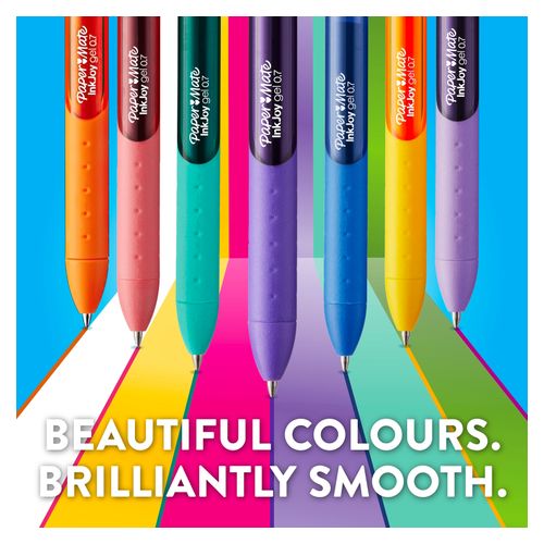 Paper Mate InkJoy Gel Pens 0.7mm Fashion Assorted Pack 6