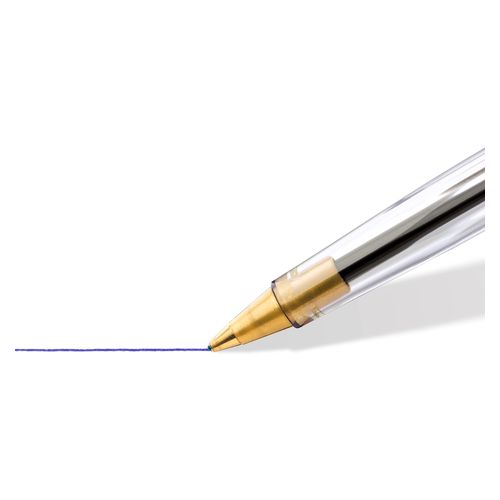 Staedtler Stick Ballpoint Pen 430 Medium Red Cup 50
