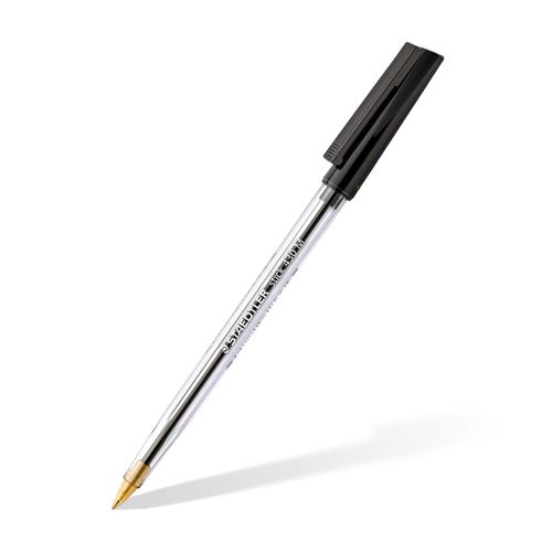 Staedtler Stick Ballpoint Pen 430 Medium Black Box 100