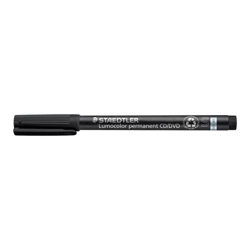 Staedtler Lumocolor Black Cd/Dvd Marking Pen Sold Each
