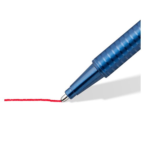 Staedtler Triplus Ballpoint Pen 437 Extra Broad Assorted Colours Wallet 10