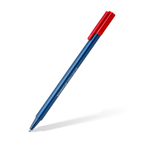 Staedtler Triplus Ballpoint Pen 437 Extra Broad Assorted Colours Wallet 10