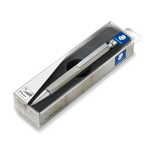Staedtler Concrete Retractable Ballpoint Pen Medium Black Sold Each