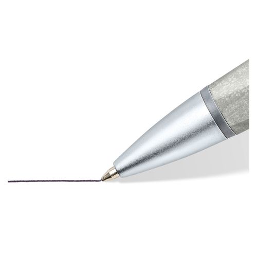 Staedtler Concrete Retractable Ballpoint Pen Medium Black Sold Each