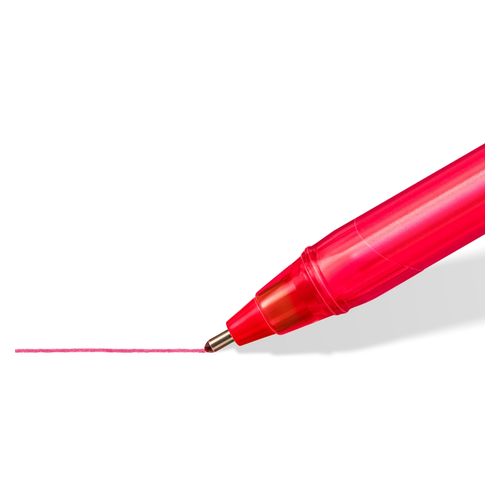 Staedtler Triangular Ballpoint Pen 4320 Medium Black Box 10