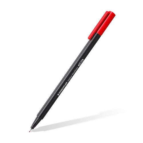 Staedtler Triplus 334 Fineliner Pen Yellow Box 10