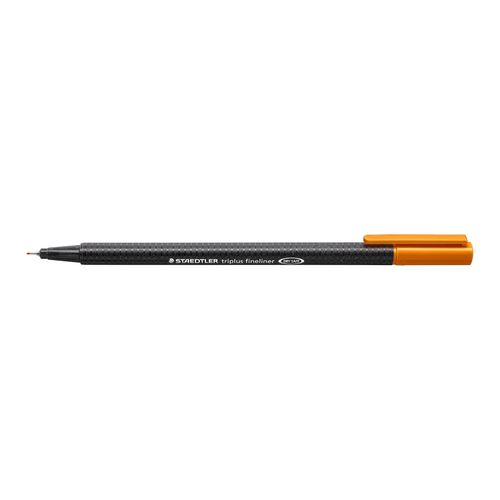Staedtler Triplus 334 Fineliner Pen Light Brown Box 10