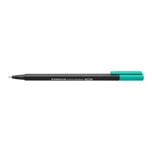 Staedtler Triplus 334 Fineliner Pen Turquoise Box 10