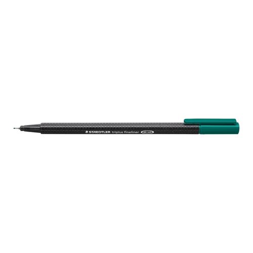 Staedtler Triplus 334 Fineliner Pen Sea Green Box 10