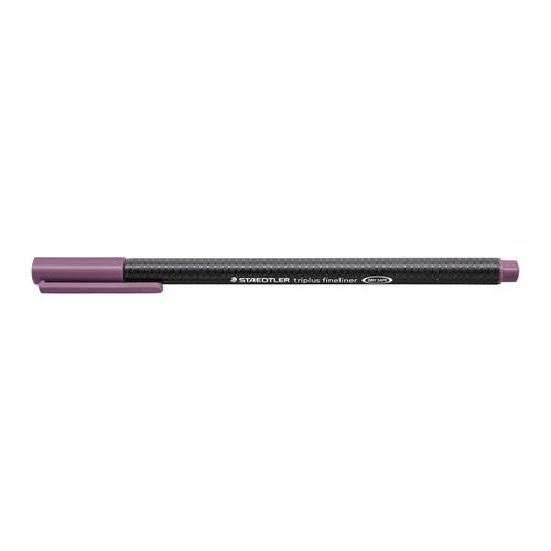 Staedtler Triplus 334 Fineliner Pen Mauve Box 10