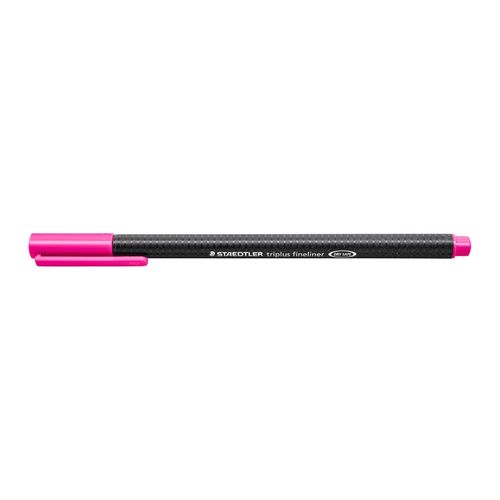 Staedtler Triplus 334 Fineliner Pen Magenta Box 10