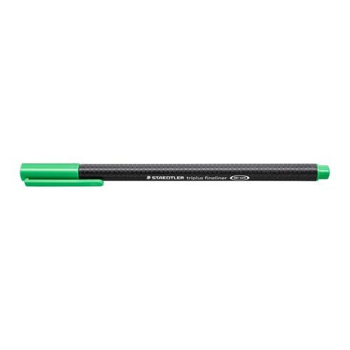 Staedtler Triplus 334 Fineliner Pen Pale Green Box 10
