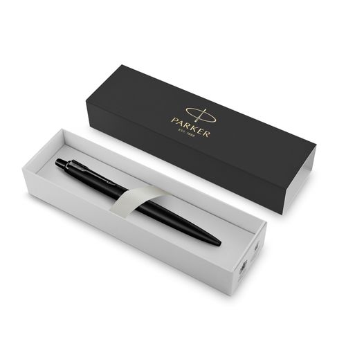 Parker Ballpoint Pen Jotter XL Monochrome Black Barrel Black Trim Blue Ink