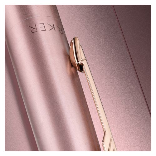 Parker Ballpoint Pen Jotter XL Monochrome Pink Barrel Pink Trim Blue Ink