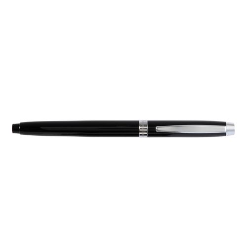 Artline Signature Rollerball Pen Onyx 0.7mm Black Barrel Black Ink Each