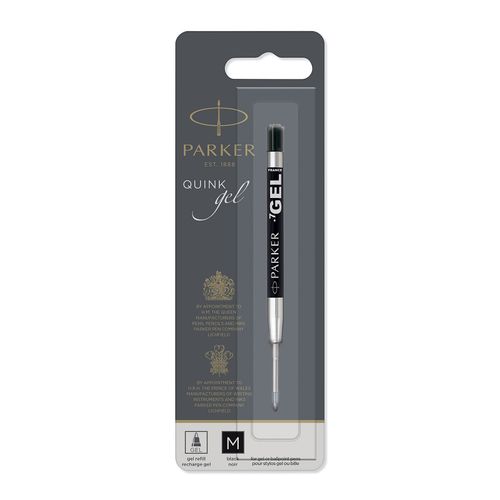 Parker Gel Pen Refill Medium Black - Sold Each (12 per Box)