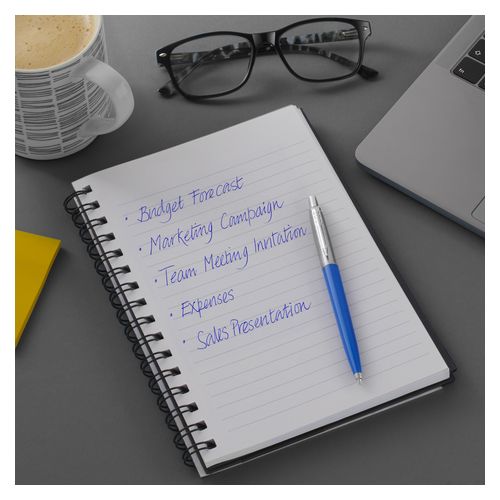 Parker Ballpoint Pen Refill Medium Blue - Sold Each (12 per Box)