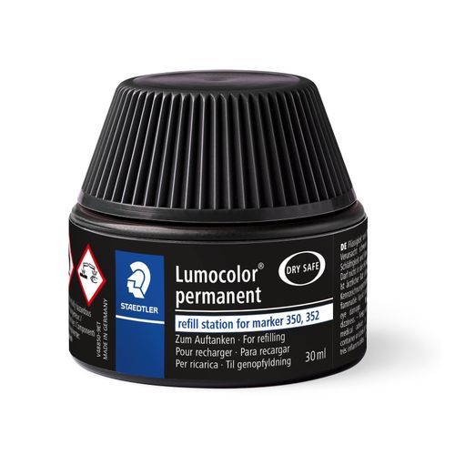 Staedtler Lumocolor Permanent Refill Pot 488 50 Black Each