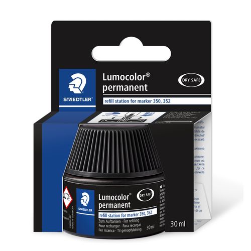 Staedtler Lumocolor Permanent Refill Pot 488 50 Black Each