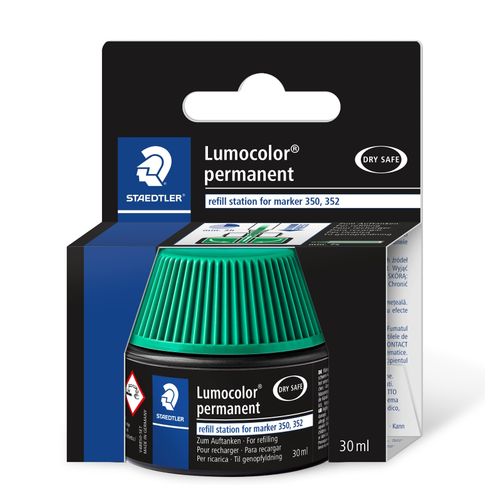 Staedtler Lumocolor Permanent Refill Pot 488 50 Green Each