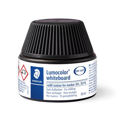 Staedtler Lumocolor Whiteboard Refill Pot 488 51 Black Each