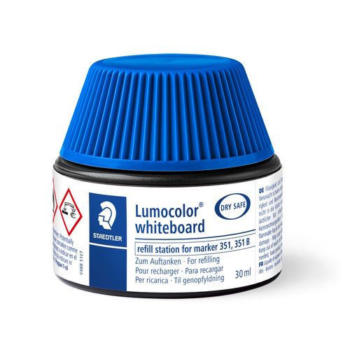 Staedtler Lumocolor Whiteboard Refill Pot 488 51 Blue Each