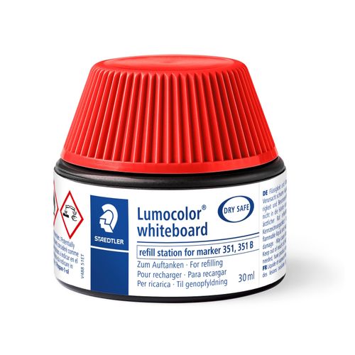 Staedtler Lumocolor Whiteboard Refill Pot 488 51 Red Each