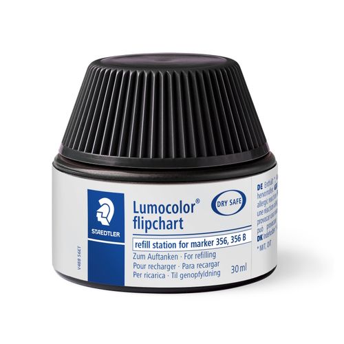 Staedtler Lumocolor Flipchart Refill Pot 488 56 Black Each