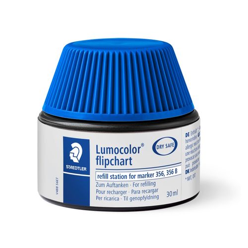 Staedtler Lumocolor Flipchart Refill Pot 488 56 Blue Each