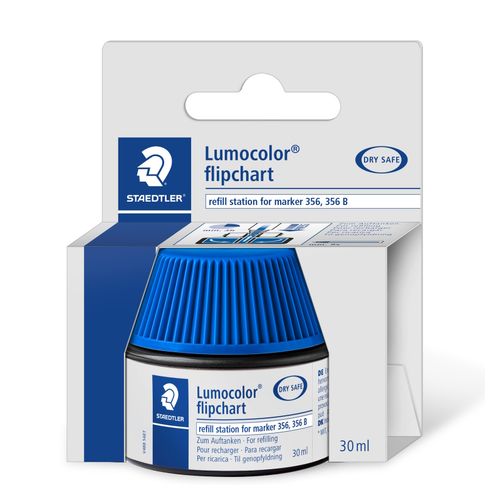 Staedtler Lumocolor Flipchart Refill Pot 488 56 Blue Each
