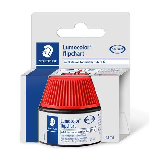 Staedtler Lumocolor Flipchart Refill Pot 488 56 Red Each