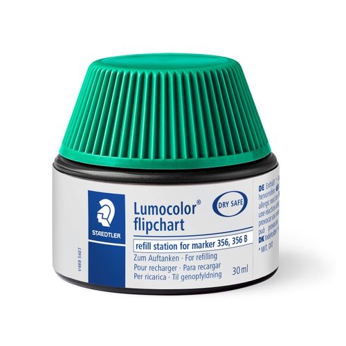 Staedtler Lumocolor Flipchart Refill Pot 488 56 Green Each