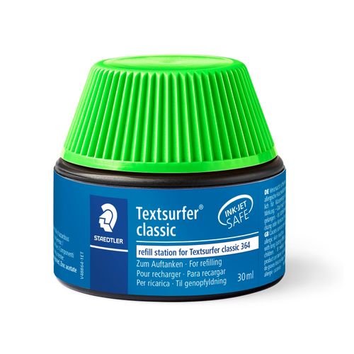 Staedtler Textsurfer Highlighter Refill Pot 488 64 Green Each
