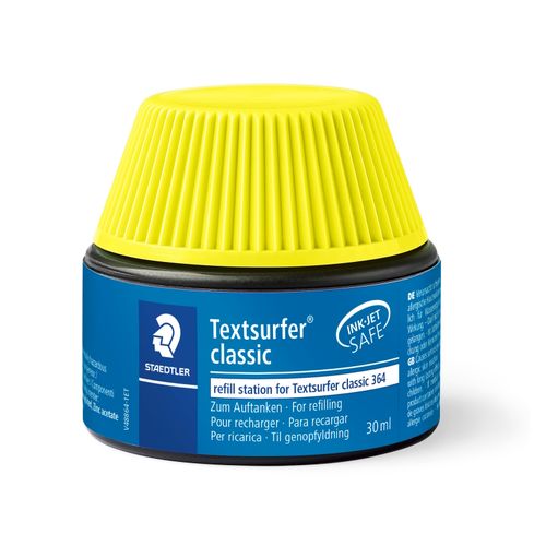 Staedtler Textsurfer Highlighter Refill Pot 488 64 Yellow Each