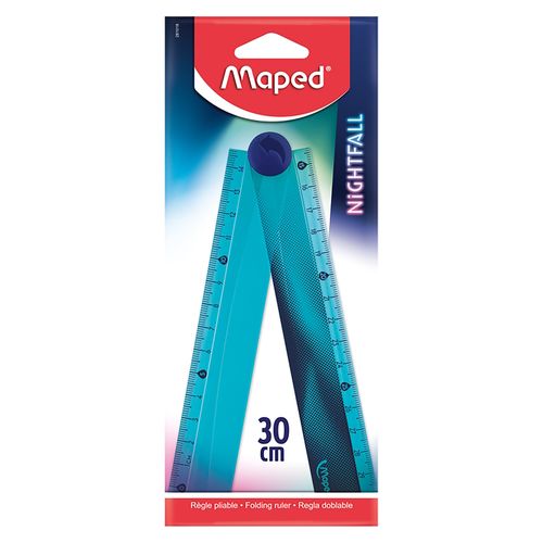 Maped Cosmic Ruler 30cm Foldable Assorted Designs