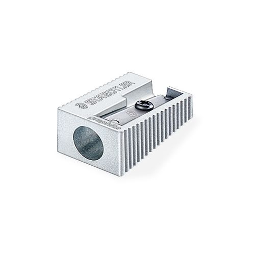 Staedtler 1 Hole Pencil Sharpener Metal Wedge Each