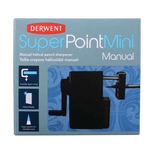 Derwent Pencil Sharpener Manual Single Hole