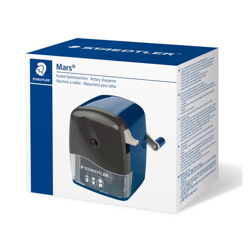 Staedtler Mars Rotary Pencil Sharpener with Desk Clamp