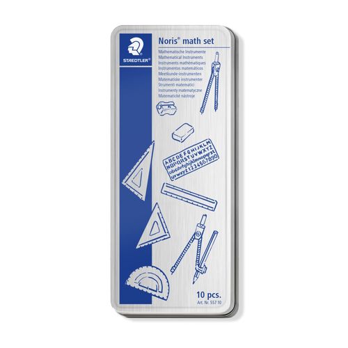 Staedtler Noris 10 Piece Maths Set 55710