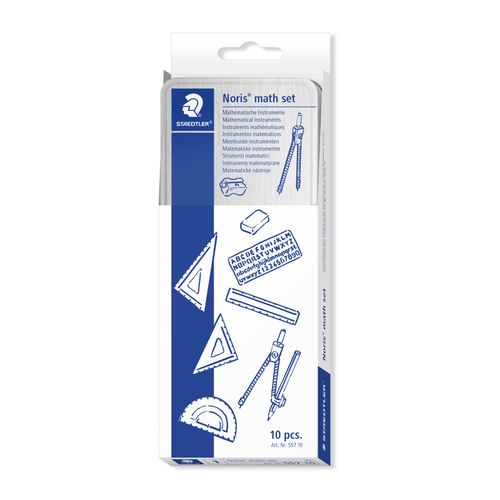 Staedtler Noris 10 Piece Maths Set 55710