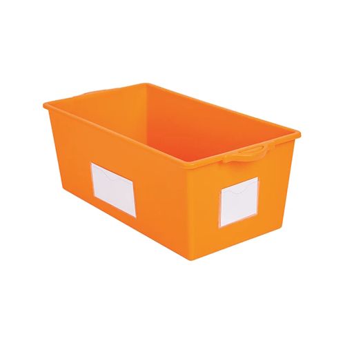 Elizabeth Richards Help Yourself Book Bin Orange
