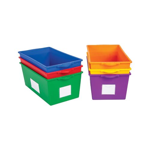 Elizabeth Richards Help Yourself Book Bin Orange