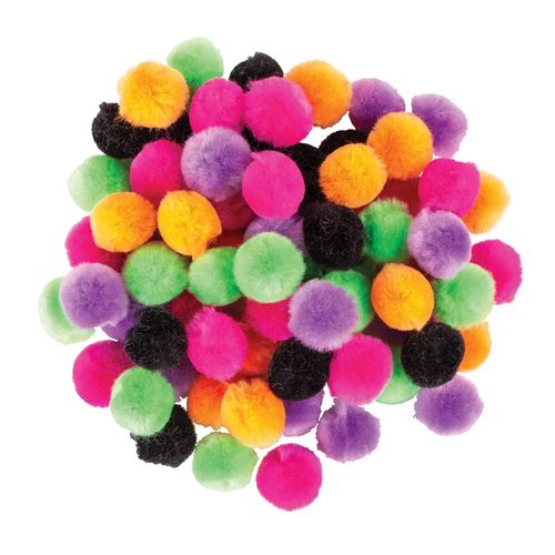 The Creative School Supply Company Pom Poms Halloween Pack of 200