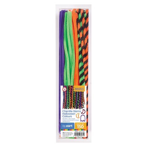 Zart Chenille Stems Halloween Pack of 150