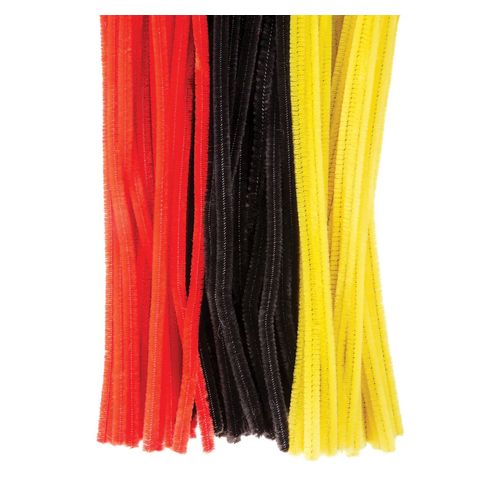 Zart Chenille Stems Aboriginal Flag Pack of 150