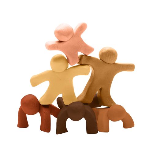 EC Friendship Colours Dough 900gm Assorted Tub 6